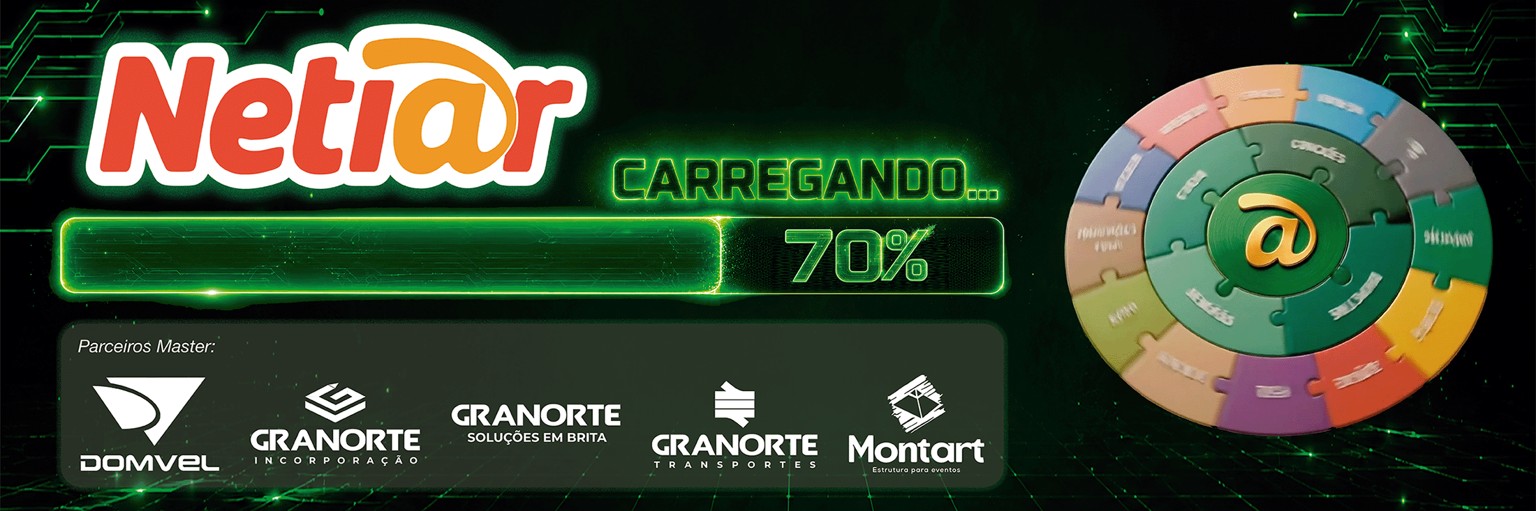 Netiar - Carregando 70%